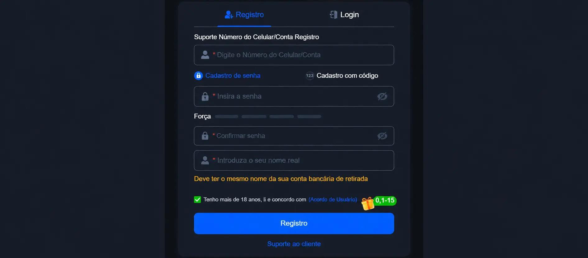 333bet Registration